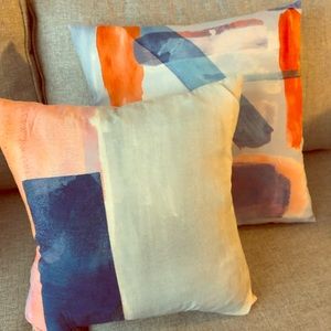 West Elm pillows